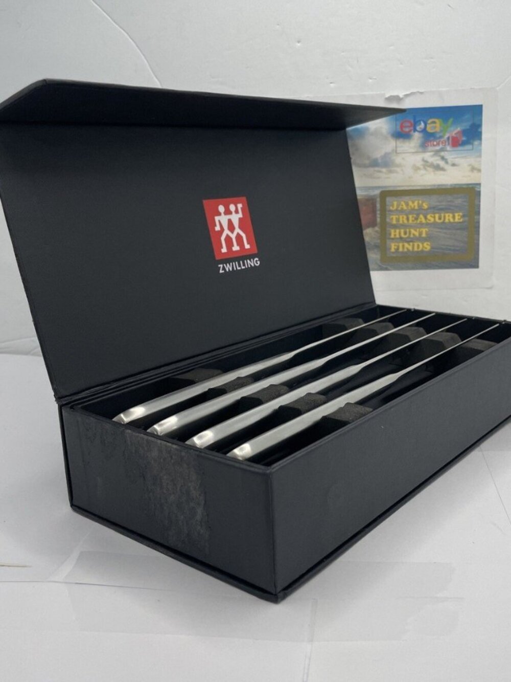Zwilling Porterhouse Razor-Sharp Steak Knife Set Of 4